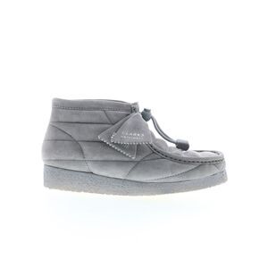 Clarks Womens Wallabee Boot Gray Boots (NWT)